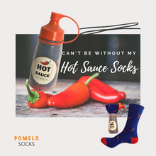Load image into Gallery viewer, Chili Pepper Socks and Hot Sauce Container
