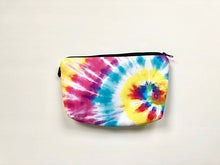 Load image into Gallery viewer, Tie-Dye Zipper Pouch PERSONALIZED
