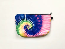 Load image into Gallery viewer, Tie-Dye Zipper Pouch PERSONALIZED
